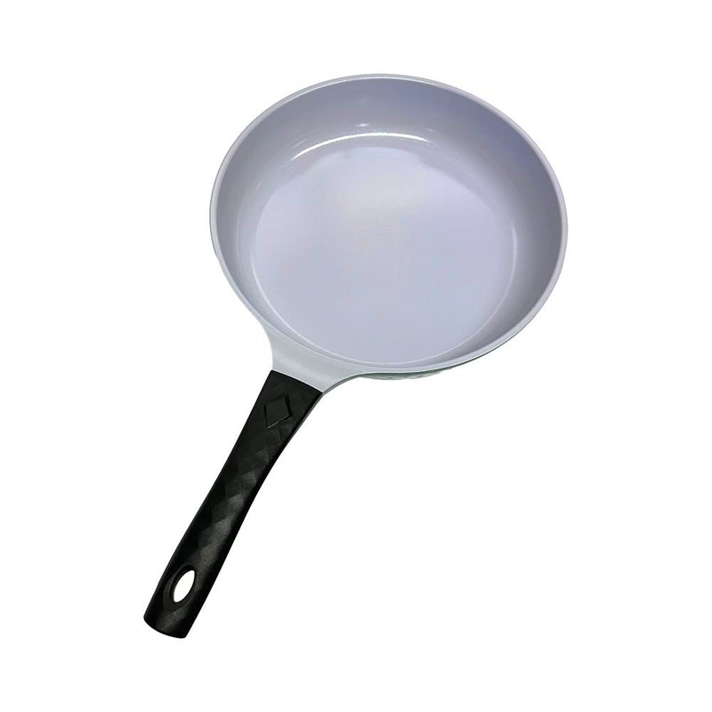 11" Ceramic Coating Interior and Exterior Cooking Frying Pan, Made