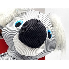 KONG Wubba Friends Zoo Koala Ballistic LARGE Squeaky Toss Tug & Fetch Dog Toy
