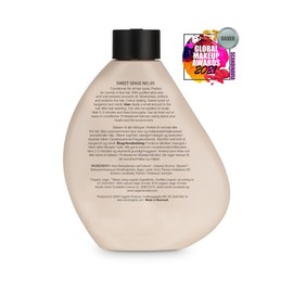 ZENZ | Conditioner | Sweet Sense no. 05 | 250 ml | Duft von Bergamotte & Orangeblüte - Verleiht Volumen und spendet Feuchtigkeit - Silikonfrei - für normales und Feines Haar
