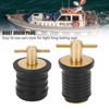 IGTOPS Brass T-Handle 1 Inch or 1-1/4 Inch Drain Plug