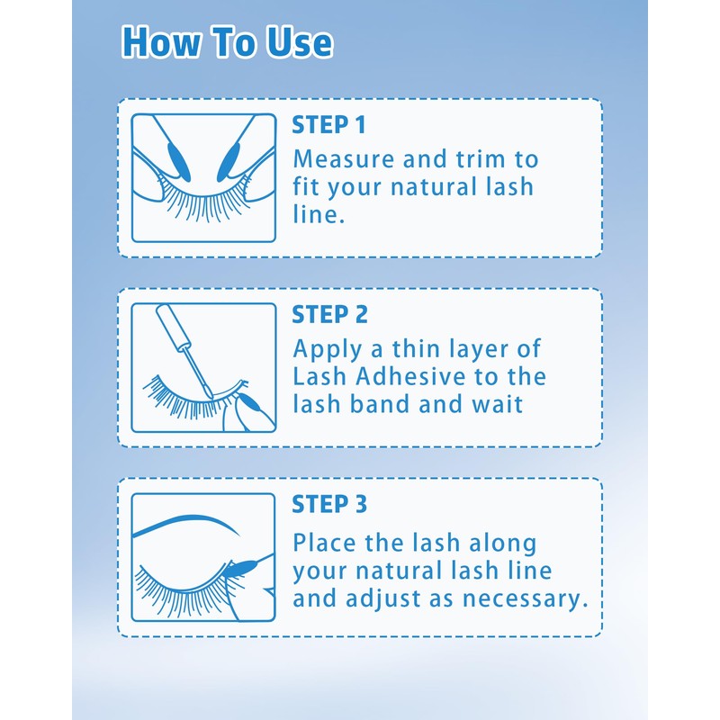Lash Glue Good Eyelash Adhesive: Gekinye Super Strong Hold Long