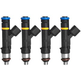 AZQOP Fuel Injector 12 Holes Compatible for Mazda 3 2004-2013, 5 2008-2010, 6 2006-2008, MX-5 Miata 2006-2015, 3 Sport 2009 2010 2011 2012 2013, L4 2.0L 2.3L, Replace# 0280158103, L3G513250, 842-12370