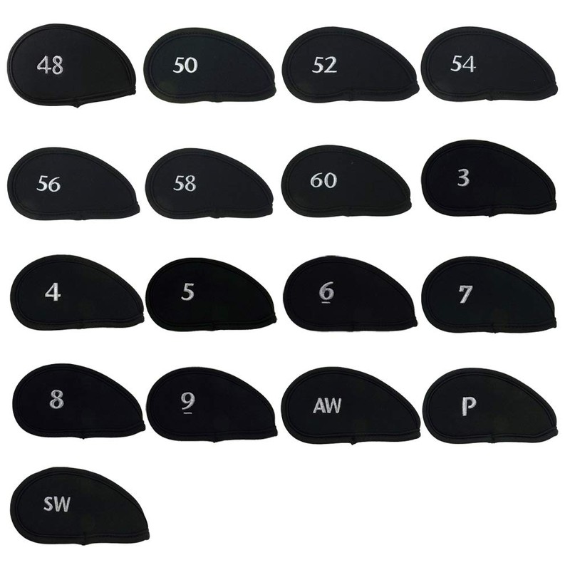DAIYA GOLF Iron Cover 411 Model Black [7] HC-411 Black