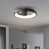 CIKASS Ceiling Fan with Lights Dimmable LED Reversible Blades Timing