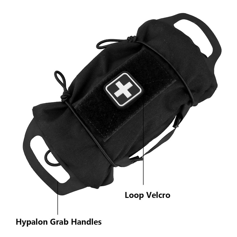 WoSporT Tactical Medical Molle First Aid Pouch Two Piece System