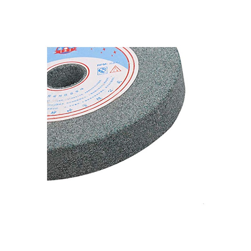 sourcing map 5-Inch Bench Grinding Wheels Green Silicon Carbide GC