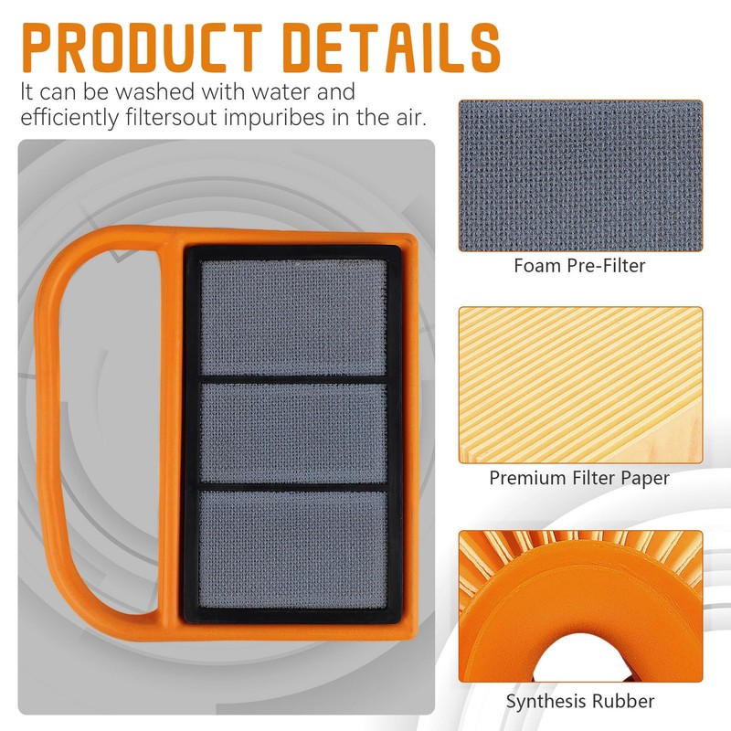 TS420 TS410 Air Filter + Pre Cleaner Set for Stihl