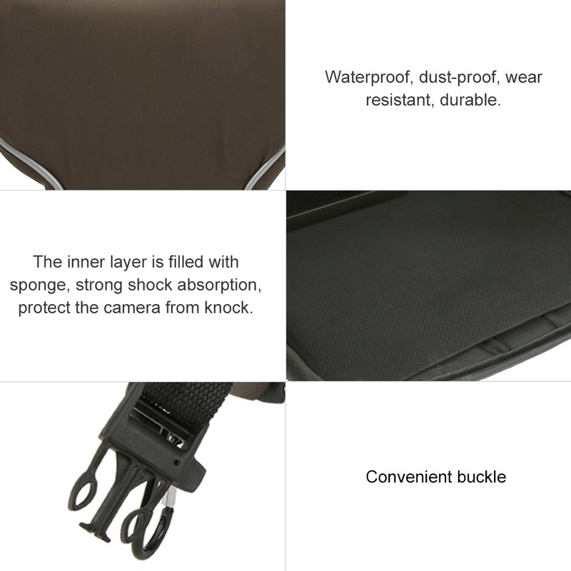 Outdoor Nylon Waterproof Anticollision Bag for SLR Telephoto Lens Mirrorless