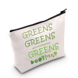 MYOSPARK Woods Inspired Musical Gift Musical Theatre Cosmetic Bag Broadway Musical Lover Gift Witch's Rap Lyrics Musical Theatre Quote (UK but Greens Bag)