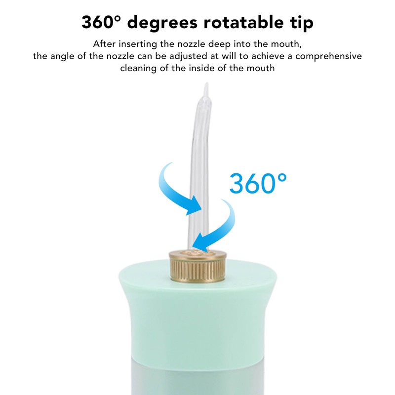 Electric Flosser 220ml 3 Modes 4 Tips Deep Oral Cleaning