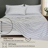 RUVANTI Flannel Sheets Twin Size 4 Pcs - 100% Cotton