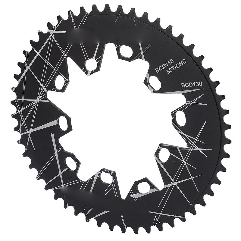 Lp Litepro 52T Oval Disc Chainring 110 130 BCD Road