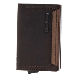 Strellson - Camden Credit Card Holder 6 x 10 x 1 cm, RFID Protection, Dark Brown, for Men, ID Cover