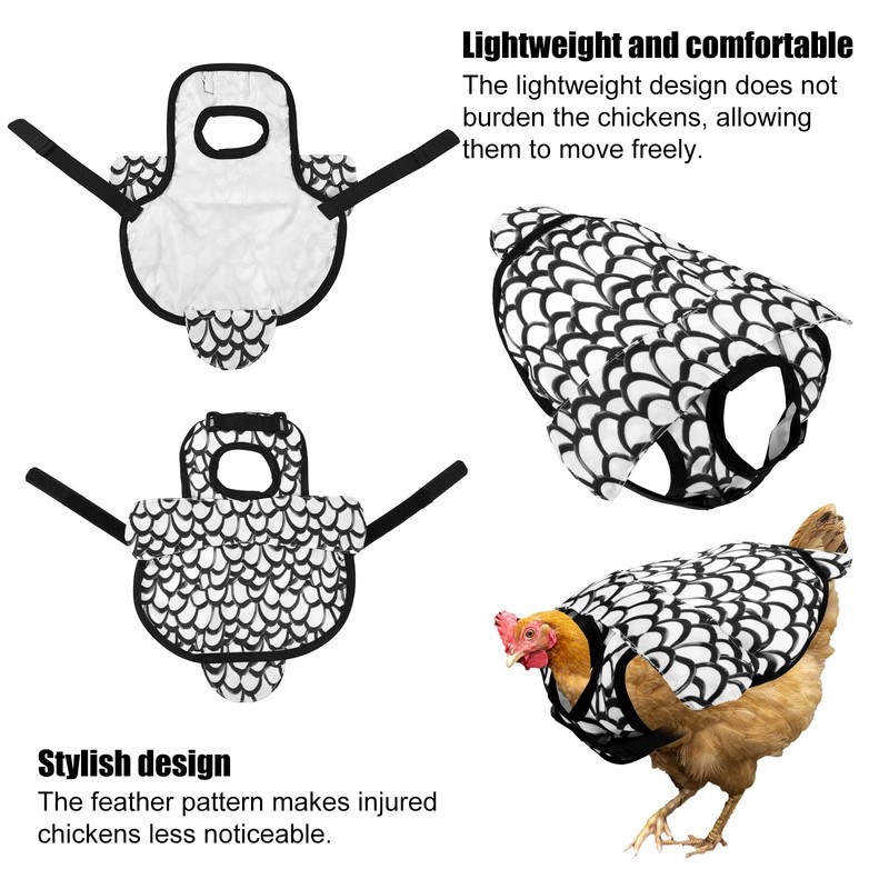 Chicken Saddles for Hens, Chicken Apron Back Protector Hen Mating