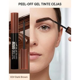 Erinde Tinte Cejas Peel Off Tattoo Effect Duradero