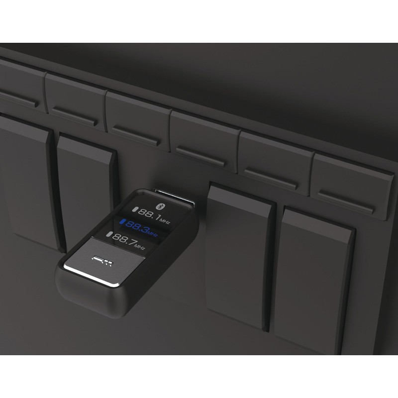 Kashimura NKD-218 Bluetooth FM Transmitter, Compact Type, Equalizer Function, USB