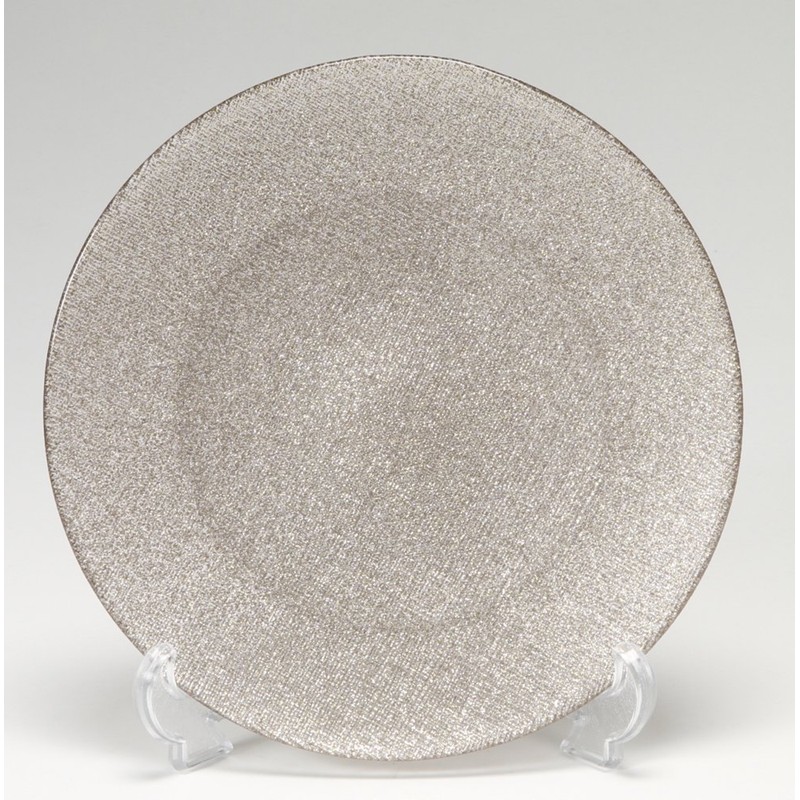 Vetro Felice 323921B G006 Medium Plate, Western Tableware, Ginger, 8.3
