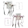 GFun リボン ヘアアクセ ヘアクリップ ヘアリボン 子供 キッズ 小さめ 2個セット 髪飾り