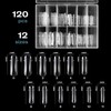 Mylee Nail Capsules - Choice of 12 Sizes - Reusable,
