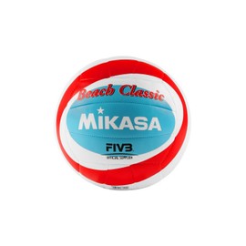 MIKASA Volleyball Beach Classic BV543C-VXB-RSB Football, Adult, Unisex, Multicoloured (Multicolour), Size 5