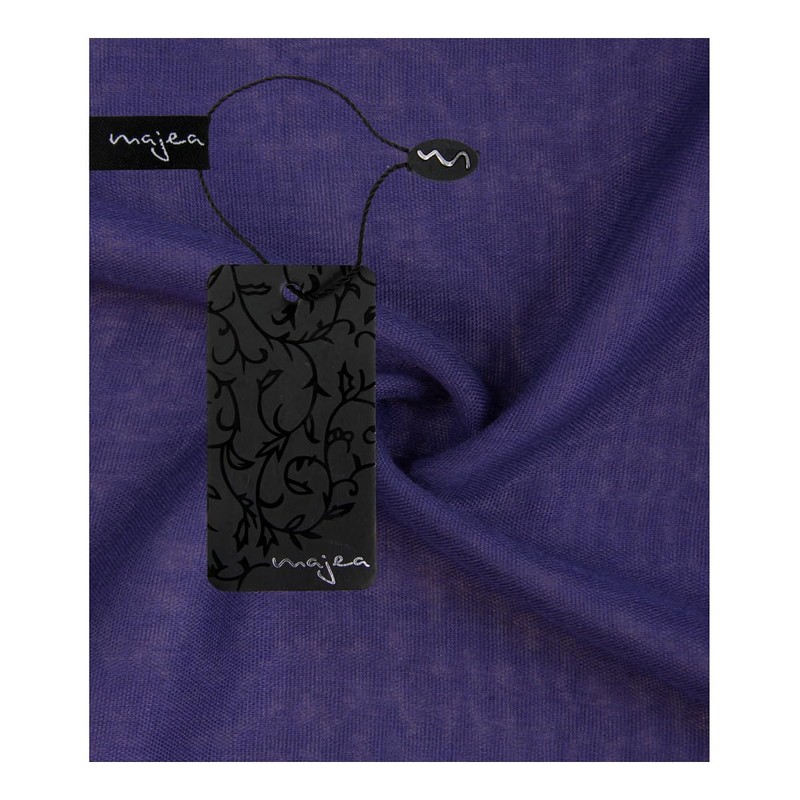 Majea Scarf Lima Slim Cut Women's Neckerchief Light Plain Thin