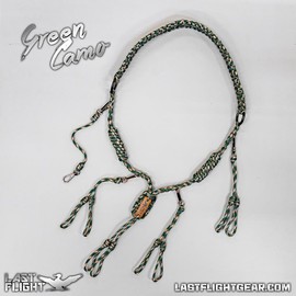 Call Lanyards for duck and goose calls - Color: Green Camo