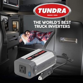 Tundra M Series - Truck Power Inverter - Modified Sine Wave 350W / 12 Volts DC to 120 Volts AC - M350