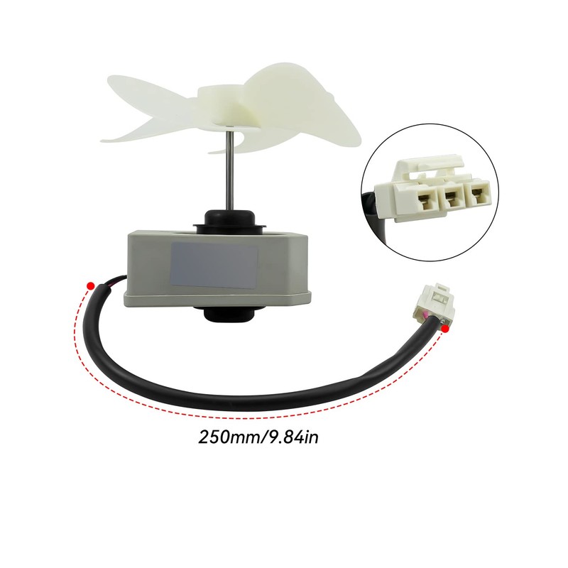 DC12V Refrigerator Evaporator Fan Motor Fit for Frigidaire Magic Chef