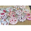 12 PCS Compact Mirror Assorted Design Party Favor for Mis