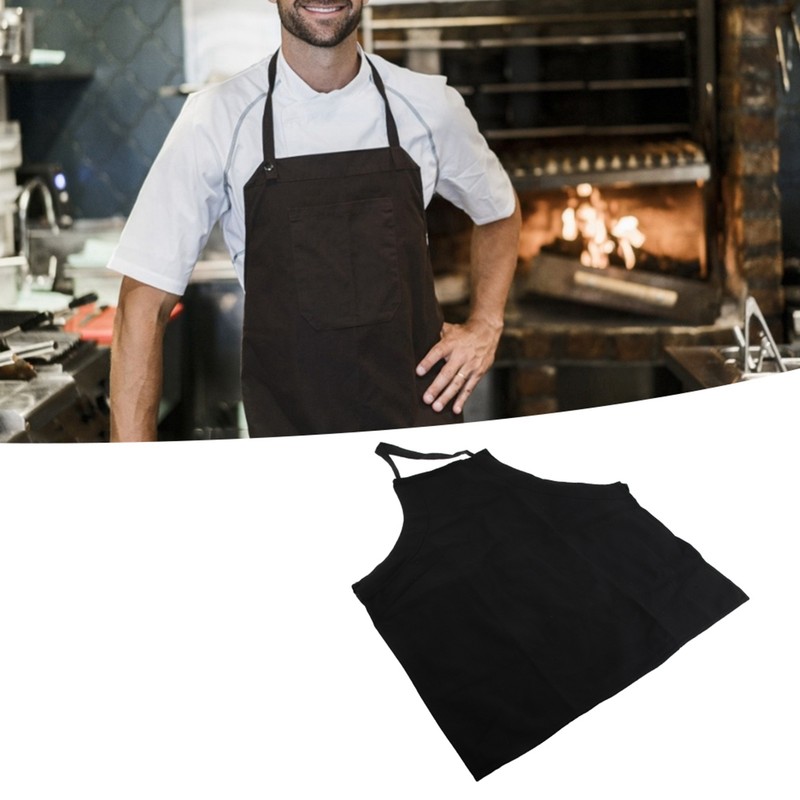 Multifunction Cooking Apron Oil‑Proof Waterproof Uniform Work Wear for Kitchen