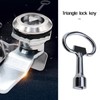 SING F LTD 3pcs Triangle Utility Key Gas Cabinet Electric