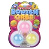 Rhode Island Novelty 1.6" Squish Sticky Glitter Orbs- 1 Card