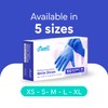 OWELL® Blue Medical Exam Nitrile Gloves Medium – 100 Count