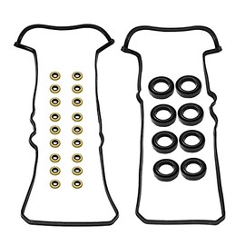 Engine Dancer VS50592R Engine Valve Cover Gasket Set Compatible with 1998-2009 Toyota and Lexus - 4Runner Land Cruiser Sequoia Tundra GS400 GX470 LS400 SC400 4.0L 4.3L 4.7L