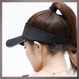 One Limitation CP181 Women's Plain Cap, Visor, Sports, Outdoor, Running, Brim Length Cap, white