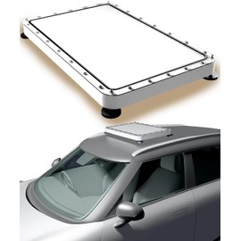 Beciety Flat Mount Low Profile Starlink Mount with Magnetic Feet, Starlink Mounting Kit