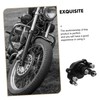 Gatuida 3pcs Atv Scooter Disc Brake Caliper Kit Stroke Rear