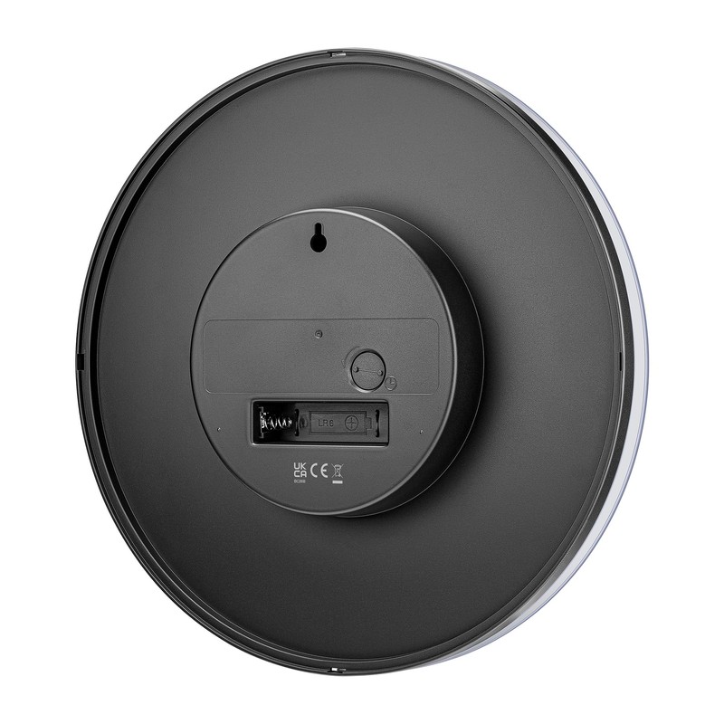 Braun Classic Analogue Wall Clock with Silent Sweeping Quartz Movement,