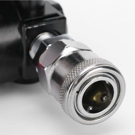 Joyzan Air Compressor Regulator Valve, Adjustable Pressure Gauge Inline Spray Gun Airflow Diaphragm Control Pneumatic Tools Female Thread 1/4 NPT 0 to 145 PSI HVLP Paint Sprayer Hose Tire Inflator