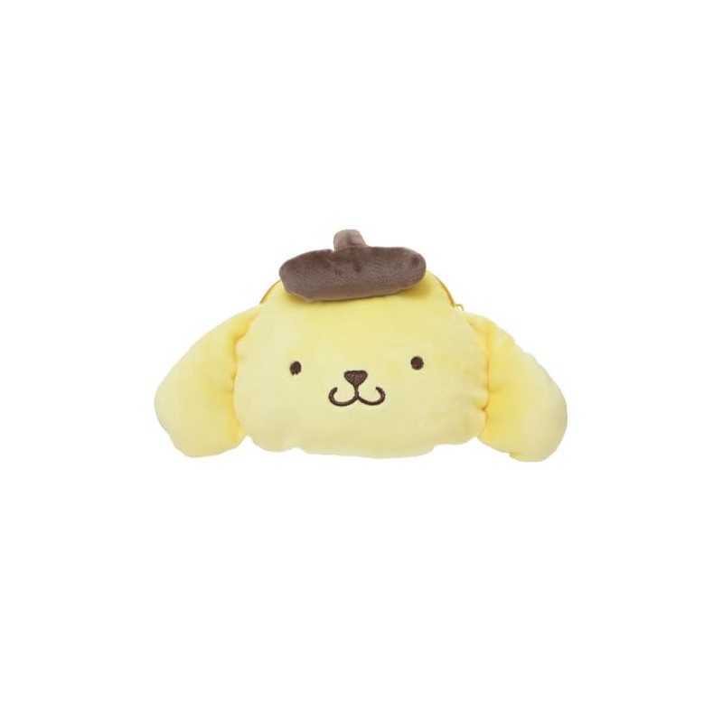 Marushin 3825002700 Sanrio Pom Pom Pudding Face Pouch/Pudding Character Accessory