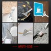 ORIENTOOLS Heavy Duty Long Handle Scraper Tool Multi Surface Floor