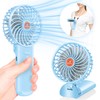 Portable Handheld Mini Fan Rechargeable: Small Hand Personal Foldable Fans