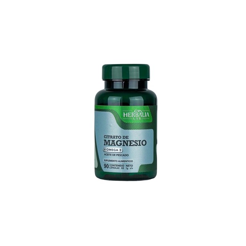 Citrato de Magnesio con Omega 3 - Magnesio Ultra Absorbente