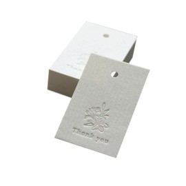 BAY LETTERPRESS Thank You Lily Thank You Lily Typography Wrapping 35x56mm Thank You Tags