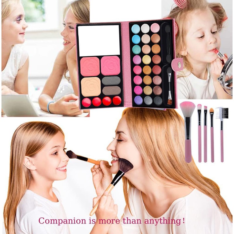 V-TiNG Kids Makeup Kit for Girls with Makeup Brush Set