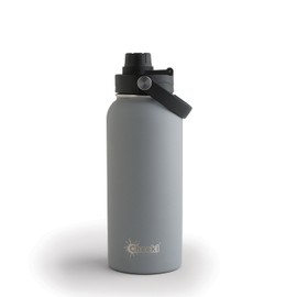 Cheeki - Adventure Insulated Stainless Steel Bottle - Slate (1L)