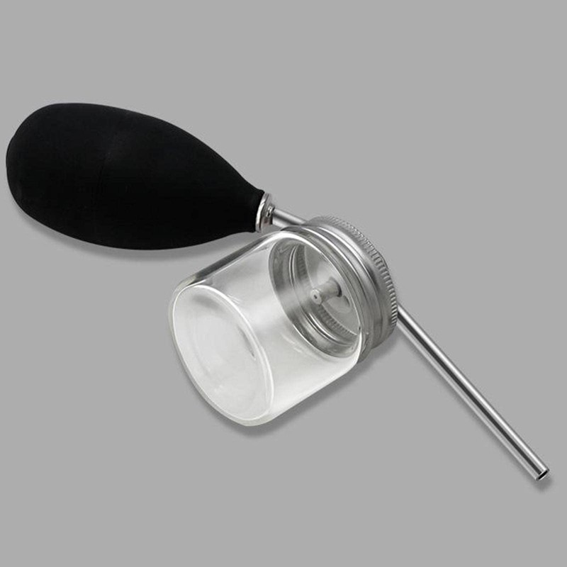 F Fityle Refillable Talc Powder Blower Puffer Barbers Hairdressers Talcum