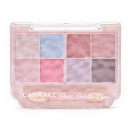 Canmake Petit Palette Eyes (Sparkling Type) S01 Aurora Candy Eye Shadow Glitter Palette Sheer Tip Included