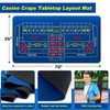 Leyndo Craps Tabletop Game Set, Includes 35" x 70" Rubber