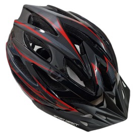 Sport Direct™ "Team Comp" 24 Vent E-Bike/Bike Helmet Graphite/Red/Black 58-61cm *FREE 3 YEAR CRASH REPLACEMENT*